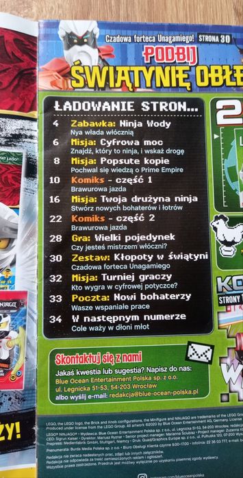 LEGO Ninjago magazyn nr 5/2020