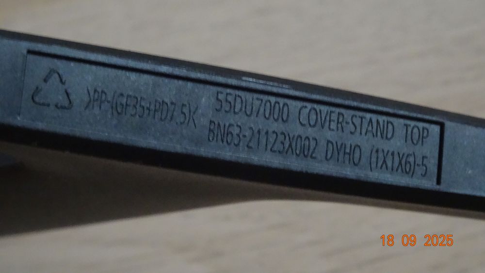 podstawy komplet TV Samsung 55DU7000 nóżki