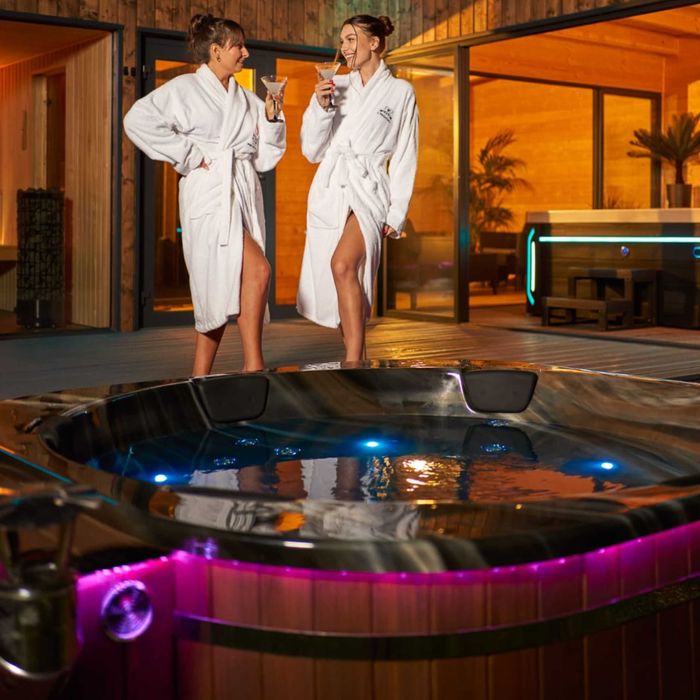 Balia Ogrodowa KWADRATOWA Akrylowa Spa Jacuzzi Ogrodowe