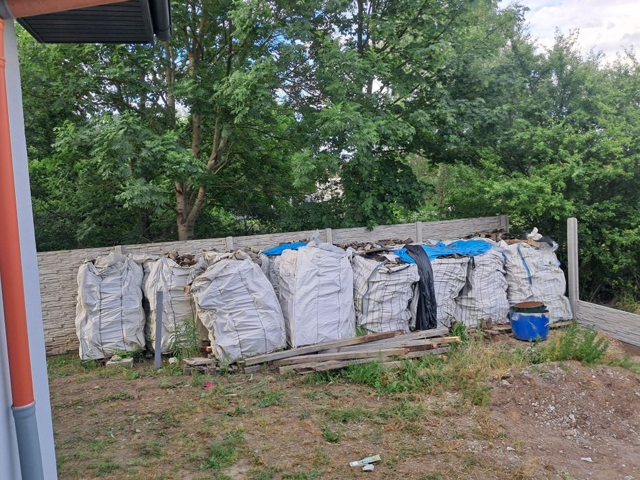 Drewno Opałowe w Big Bagach pocięte palety cena za bigbag