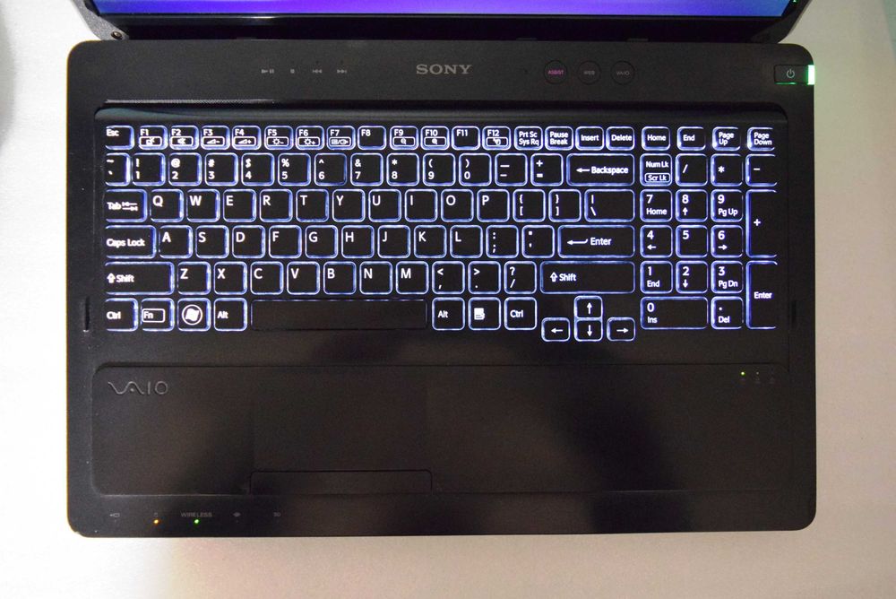 Mocny Laptop Sony VAIO VPCF2290X 16.4" i7/16GB/256SSD Blu-Ray MŁAWA