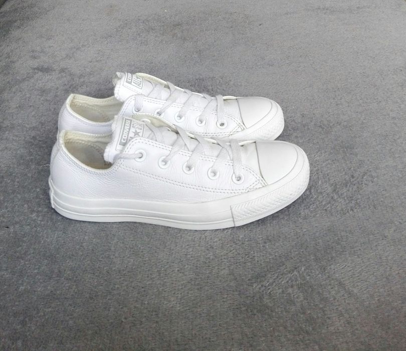 Converse all Star białe oryginalne buty sportowe trampki skóra rozm 36
