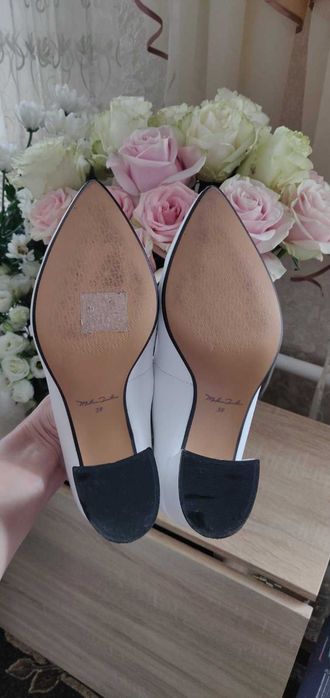 Туфлі весільні (шкіра)