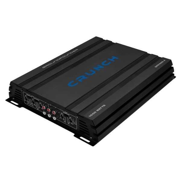 Crunch GPX1000.4 wzmacniacz czterokanałowy EM-AUDIO Tomaszów Lub  Wysyłka gratis!