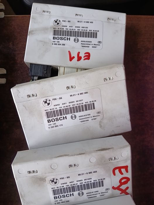 BMW MODUŁ PARKOWANIA PDC  E90 E91 E92 E93 e88 e84 E81 E87 E60 E61 E65
