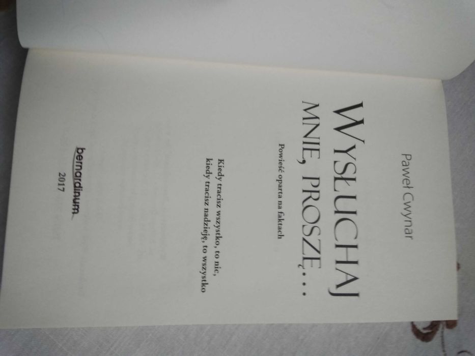 Wysłuchaj mnie, proszę. Piotr Cwynar. Wyznania skruszone recydywisty