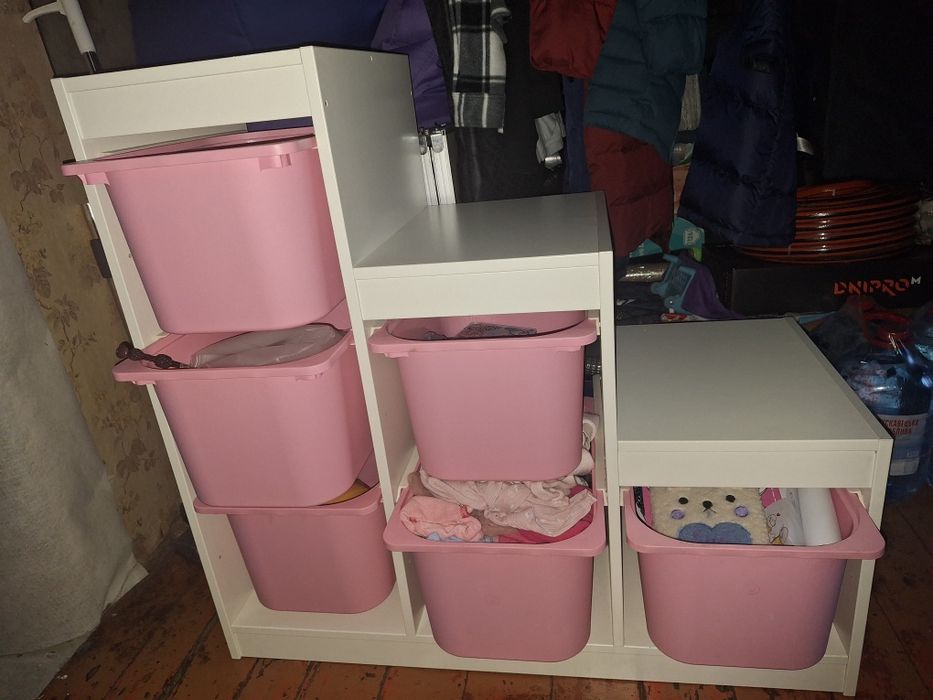 Стелаж для зберігання іграшок від IKEA