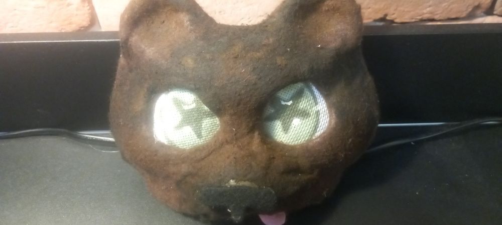 Maska therian furry niedźwiedź kot mask