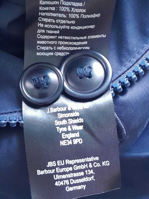 Sprzedam kurtkę męską zimową Barbour Arctic Parka Jacket MWB0910