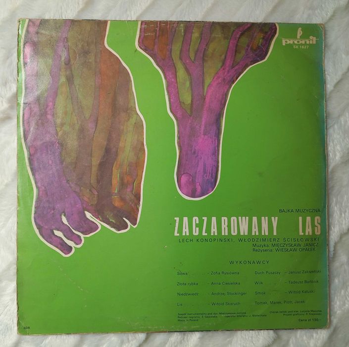 "Zaczarowany las", bajka muzyczna - płyta winylowa