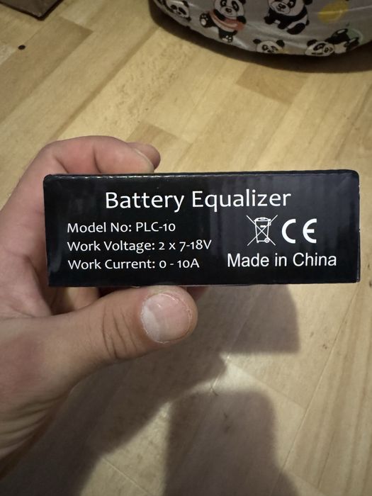 Балансир на 2 акб по 12 вольт.