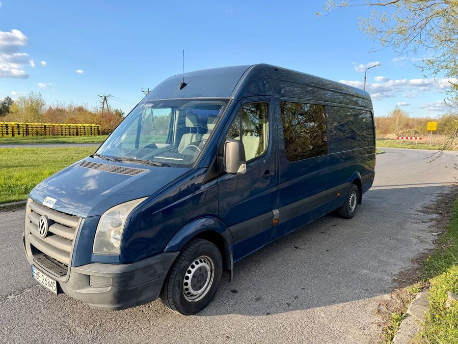 Volkswagen Crafter  2.5 TDI 7 osobowy blaszak hak faktura VAT