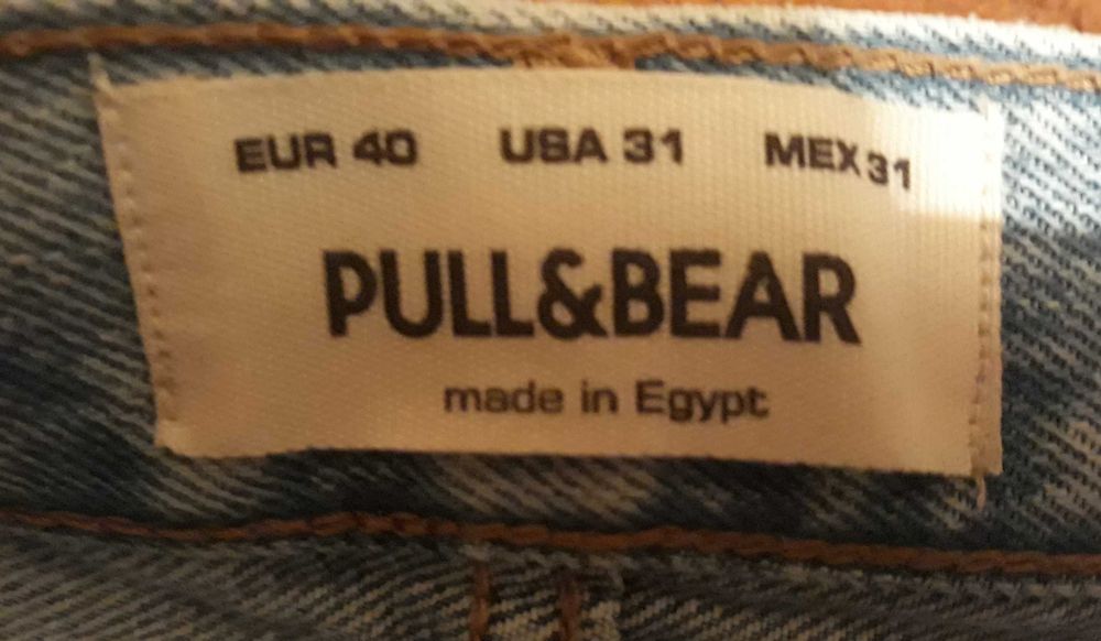Jeans de ganga - Pull&Bear - novas - portes incluídos