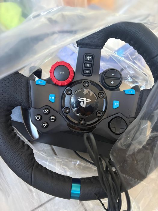Volante + Pedais LOGITECH G29 Driving Forceracing (Multiplataforma - Preto) + Caixa de Velocidades