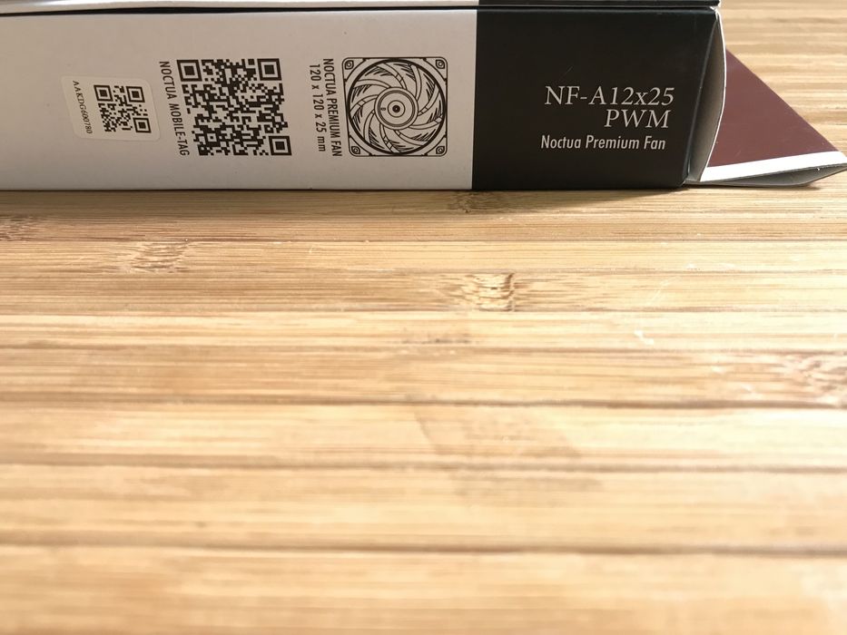 Вентилятор Noctua NF-A12x25 PWM (450-2000RPM - 22.6 dBA)