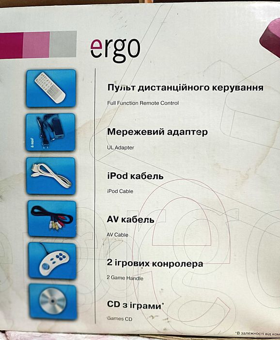 Портативный DVD-плеер Ergo TF-DVD999TV 9