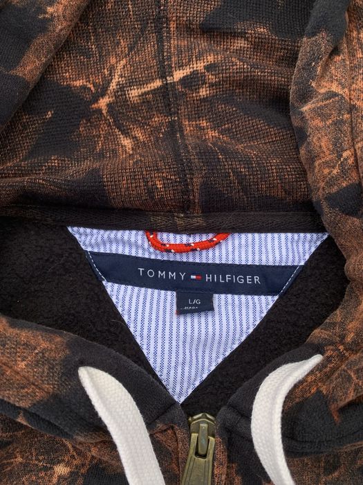 Tommy Hilfiger Real Tree Castom Zop Hoodie кофта худі кастом зіпка