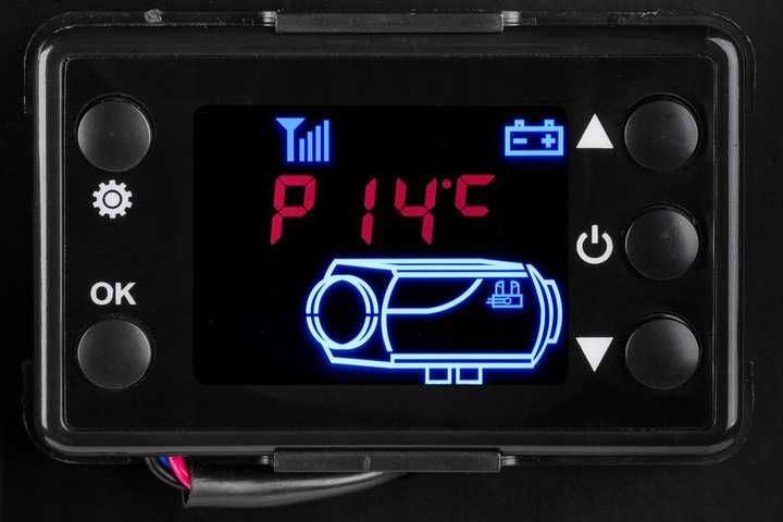 Lekka Przenośna Nagrzewnica Spalinowa 230V/12V Mocna 8kW Okazja !