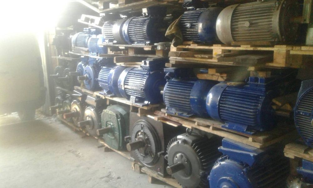 Электродвигатель 5.5квт,7.5,11.15,22,30,37,45,55,75,90 АИР,4АМ, 2в б.у