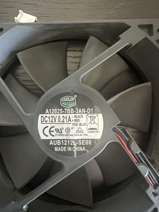 Ventoinhas Cooler Master 120mm