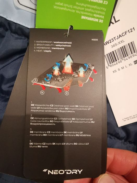Kurtka damska sportowa 4F