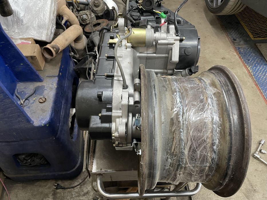 157 QMJ,  150 cc мотор в сборе + карбюратор