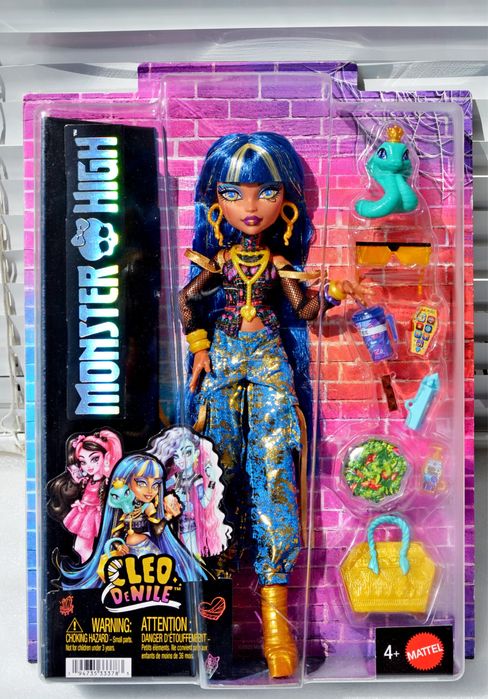 В наявності лялька Monster High Cleo De Nile in Crop Top Монстер хай Клео де Ніл клео де нил Клеопатра кукла ігровий набір Mattel Оригінал