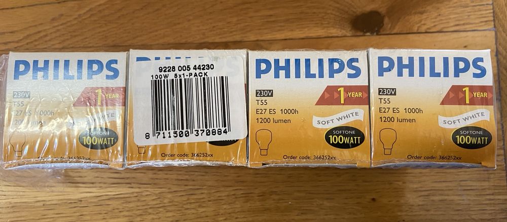 Żarówka 100W Philips E27 tradycyjna