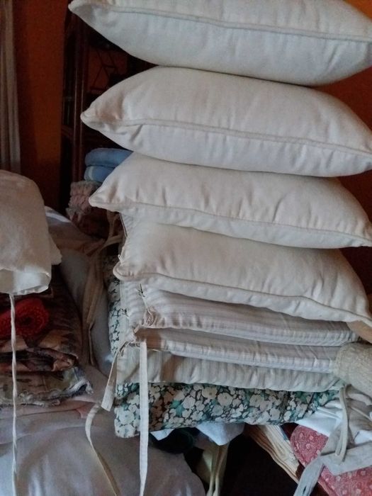 almofadas toalhas mesa cortinados capas sofás