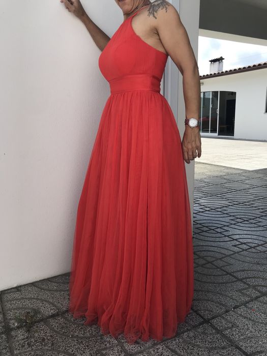 Vestido comprido festa / cerimónia / casamento