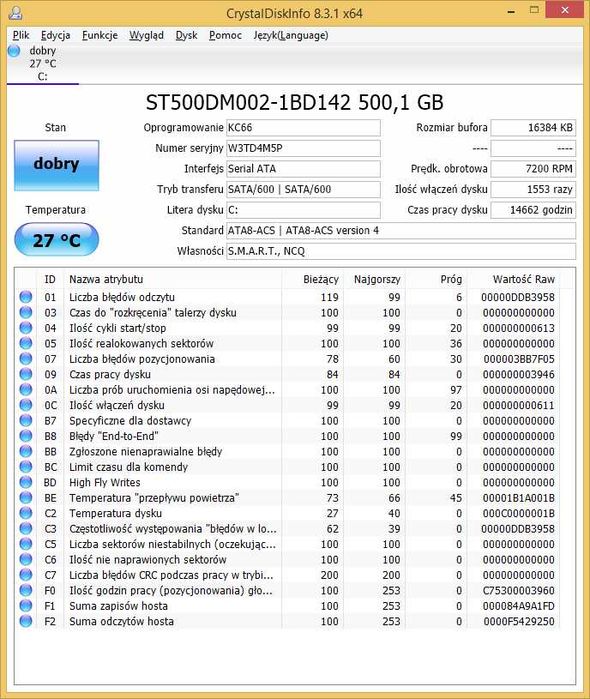 Lenovo Think Centre E73 Intel Pentium G3240 3,1GHz 500GB/4GB/WIN8