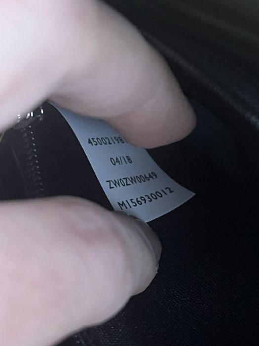 Czarny portfel damski Calvin Klein duży na zamek