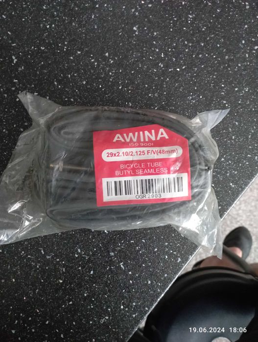 Sprzedam nową dętkę Awina do roweru