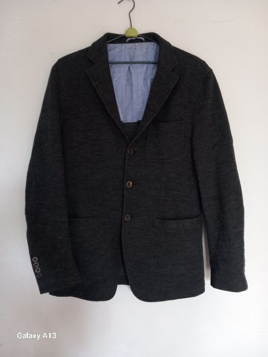 Massimo Dutti wełniana marynarka damska M