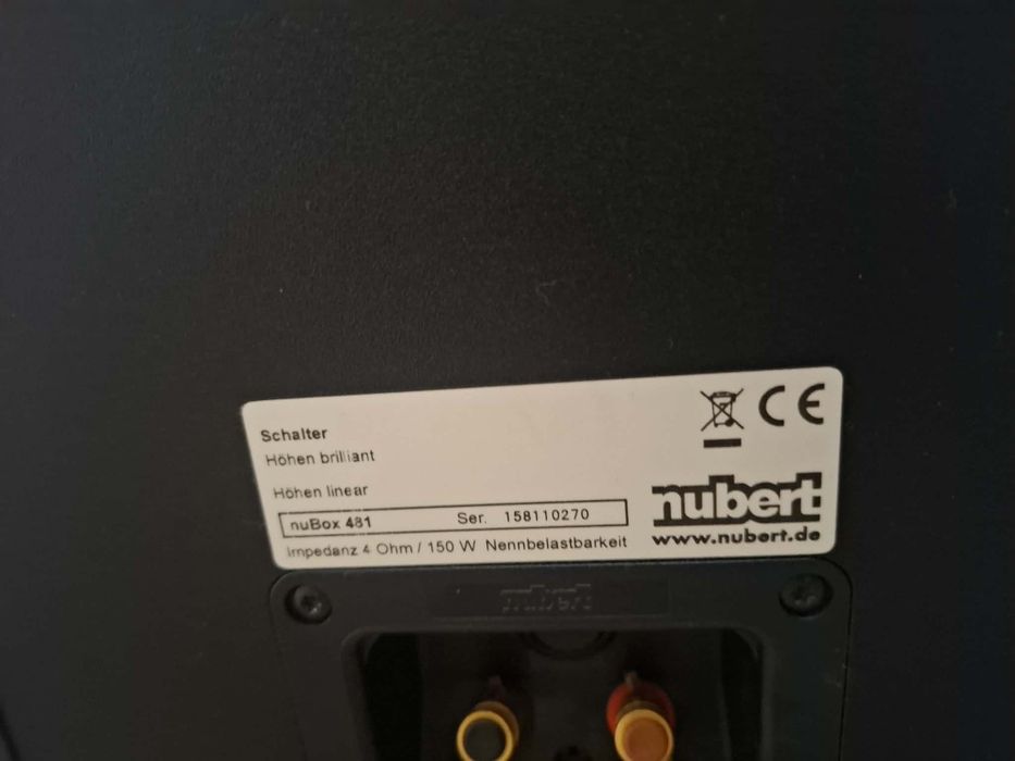 Potężne kolumny nubert 481 okazja!