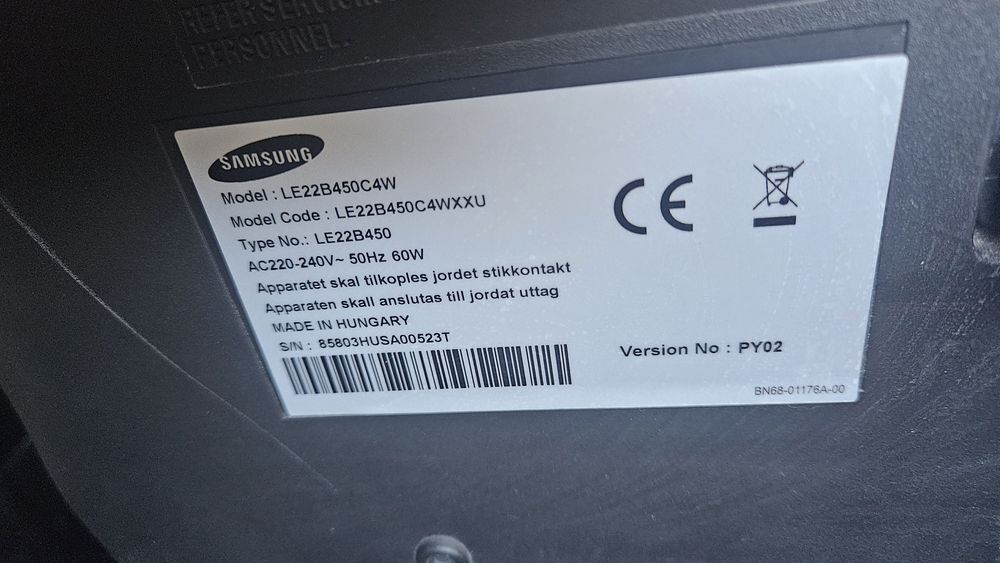 Telewizor samsung lcd 22 cale