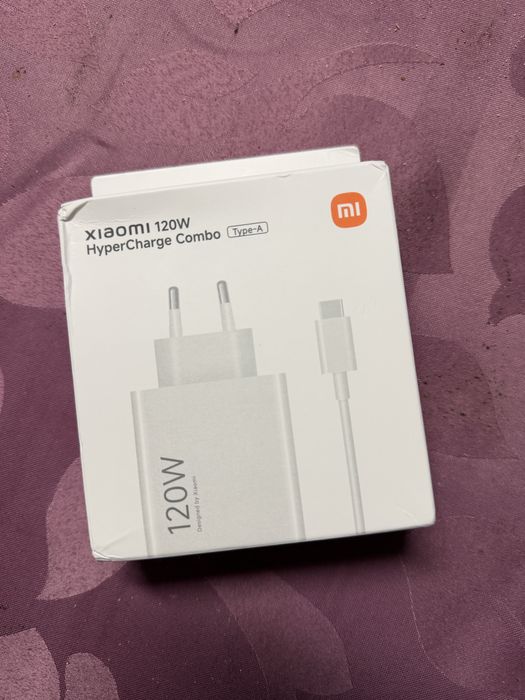 Carregador NOVO na caixa Xiaomi 120w, hypercharge