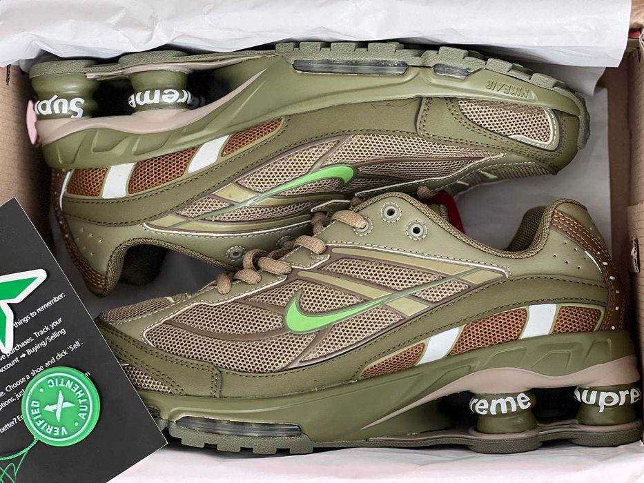 Мужские кроссовки Nike Shox Ride 2 Supreme Khaki. 40-45
