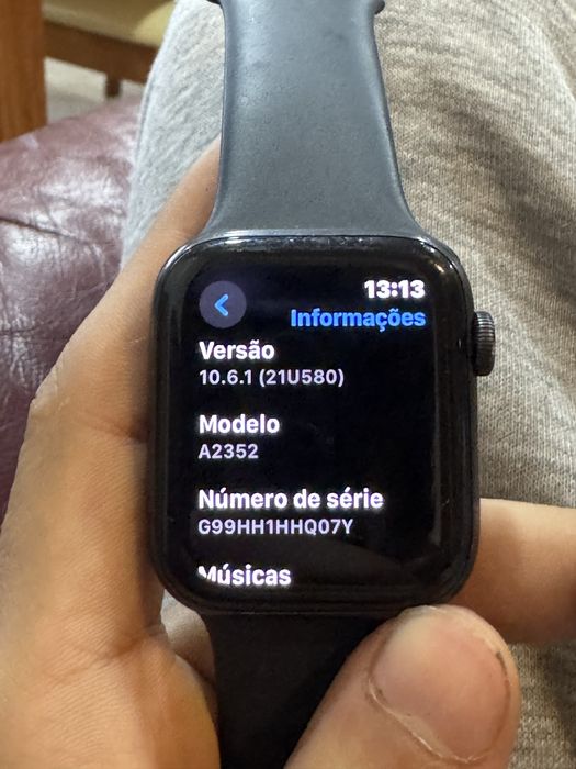 Apple Watch SE (1.ª Gen) 44mm - 93% Bateria