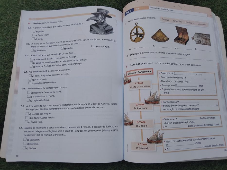 5º ano - TPC 5 - livro de apoio ao estudo