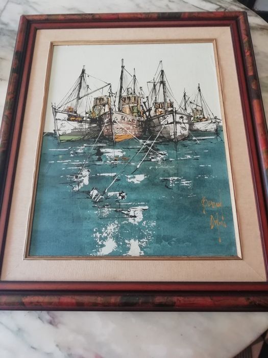 Pintura a óleo em tela