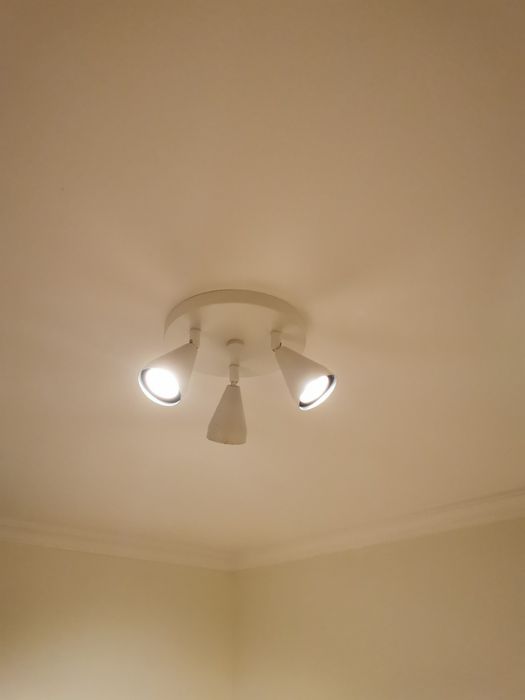 Candeeiros, Projetores para teto IKEA - 2 unidades