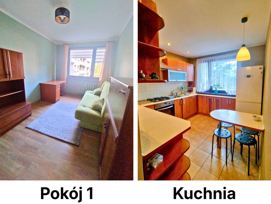 3-pokojowe mieszkanie z balkonem na wynajem | Gądów Mały, Wrocław