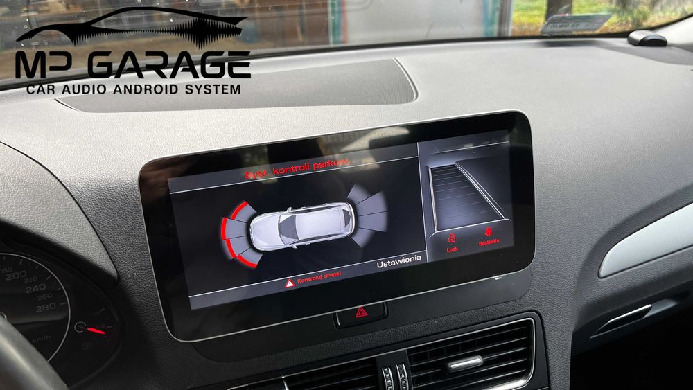 Stacja Multimedialna Audi Q5 Radio Android_14  CarPlay/AA LTE Montaż Gwar.