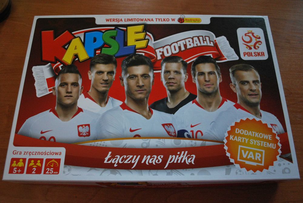 Gra planszowa Kapsle football
