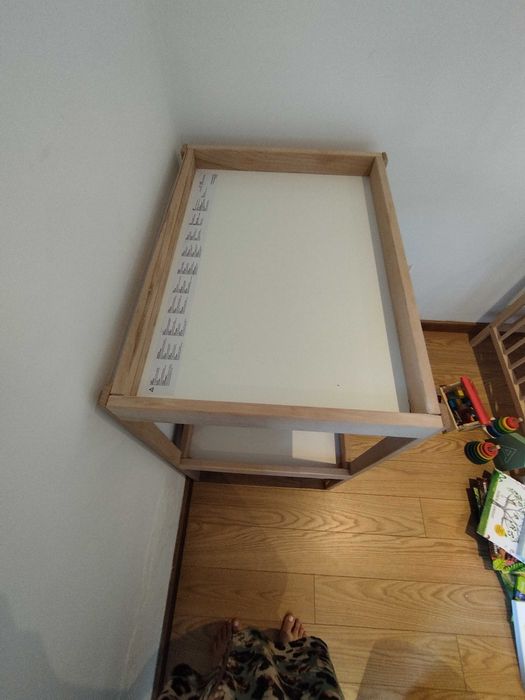 Conjunto Quarto de Bebé IKEA SNIGLAR: Berço + Colchão + Trocador