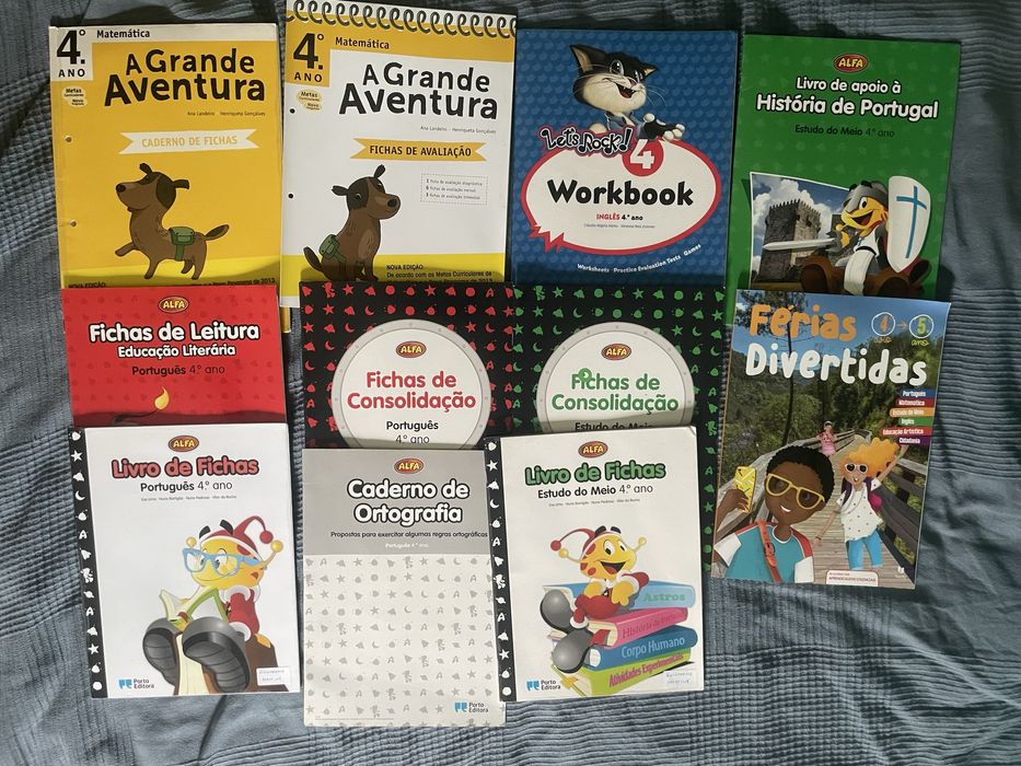 Livros atividades 4 ano