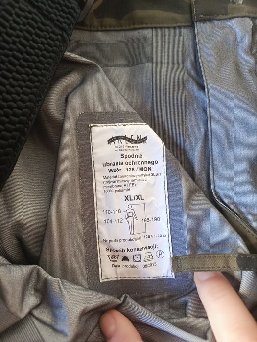 Sorty mundurowe duże