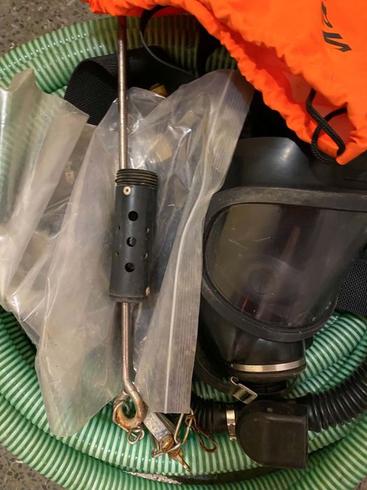 Aparat wężowy swieżego powietrza MSA-TURBO-FLO