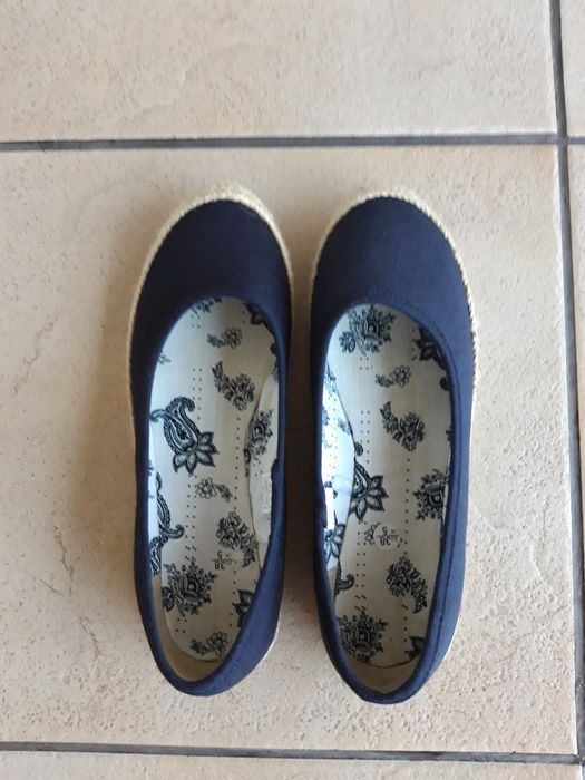 Espadryle roz. 38